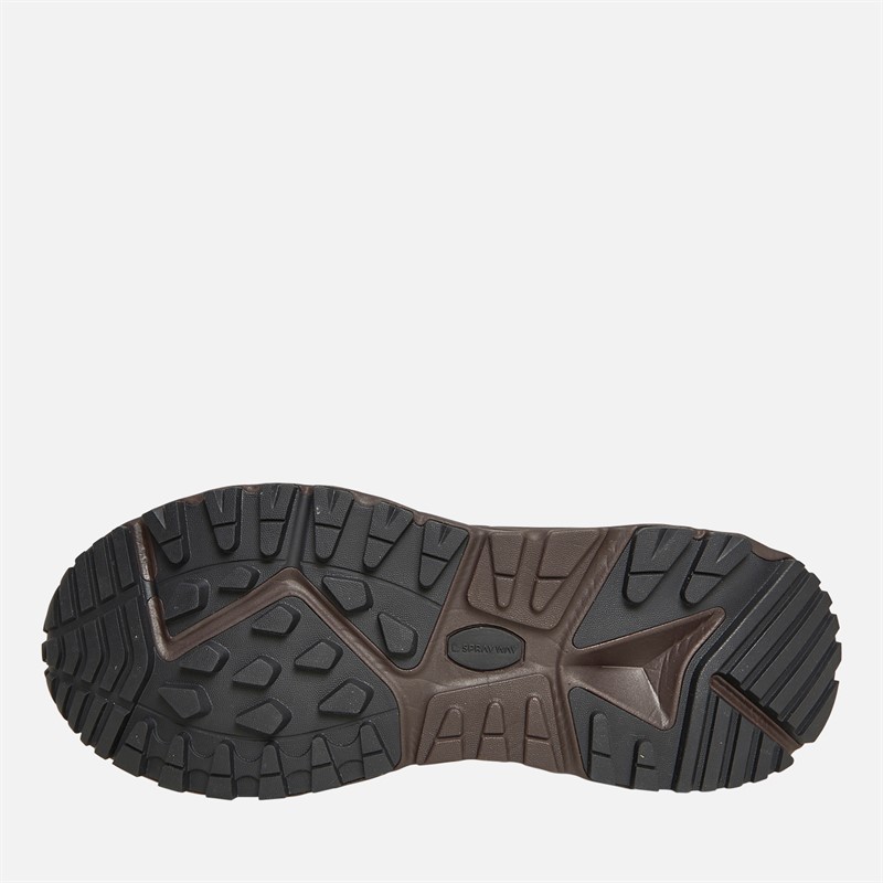 Sprayway Mens Glencoe Hydrodry Waterproof Trail Walking Boots Madder Brown/Orange