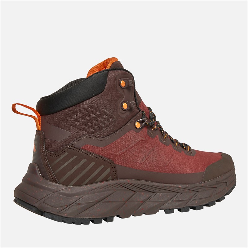 Sprayway Mens Glencoe Hydrodry Waterproof Trail Walking Boots Madder Brown/Orange