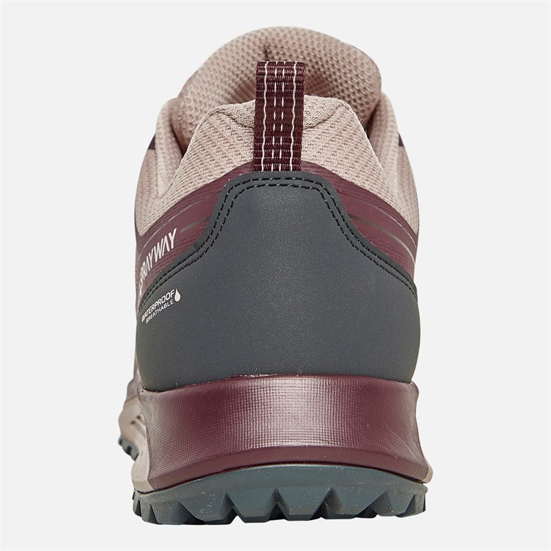 Sprayway Womens Burbage Low Hydrodry Waterproof Walking Shoes Mauve
