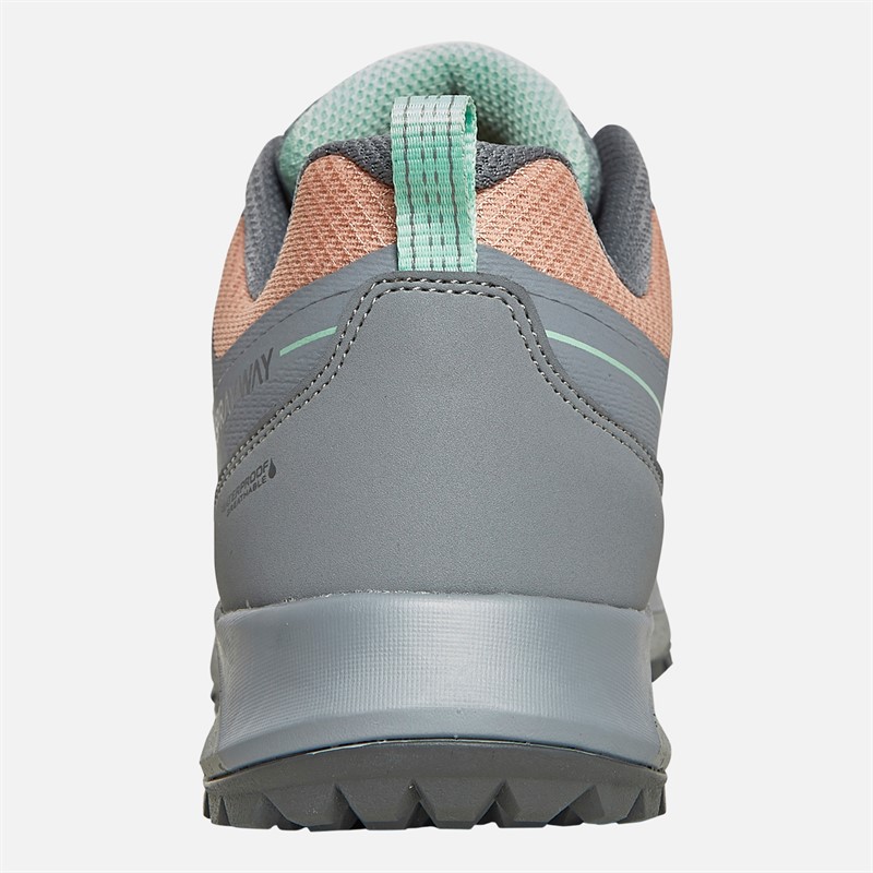 Sprayway Womens Burbage Low Hydrodry Waterproof Walking Shoes Light Grey