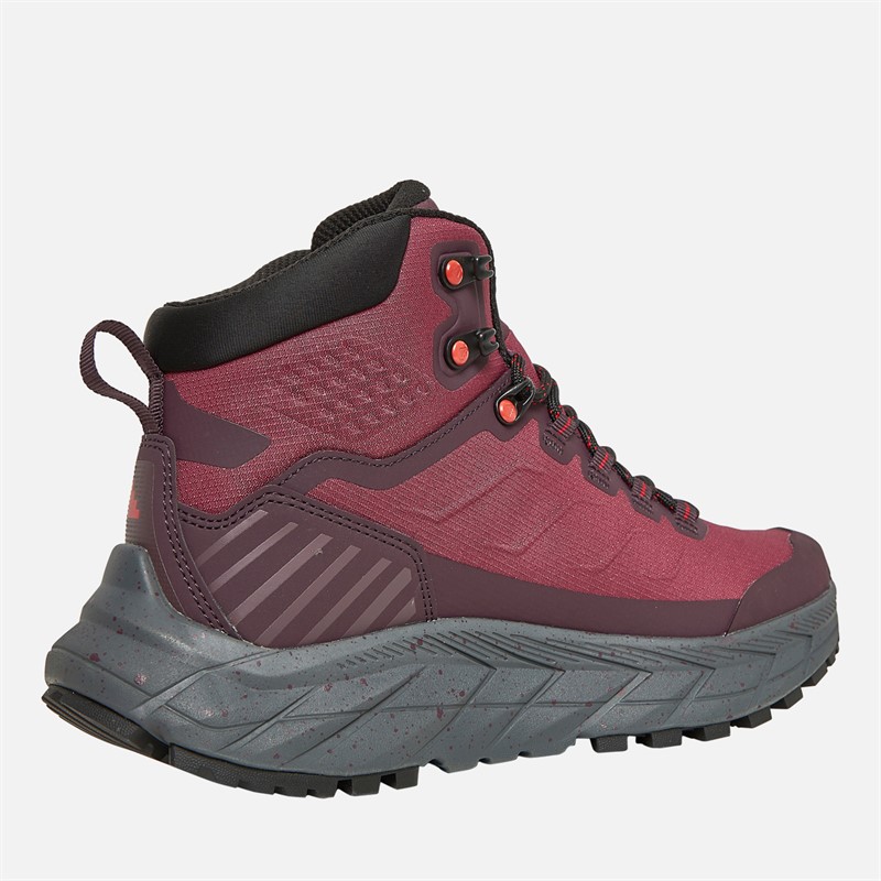 Sprayway Womens Glencoe Hydrodry Waterproof Trail Walking Boots Maroon Pink