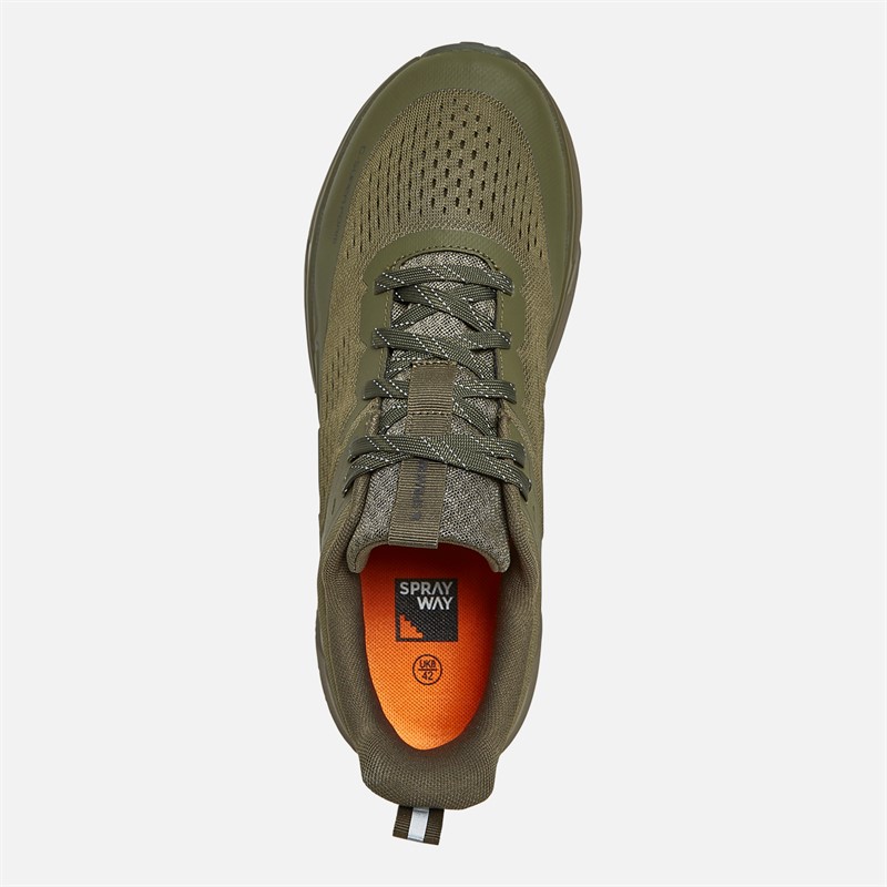 Sprayway Mens Higger Hydrodry Waterproof Trail Walking Shoes New Olive