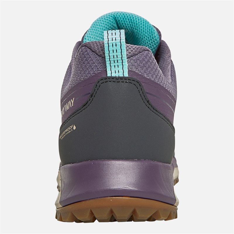 Sprayway Womens Burbage Low Hydrodry Waterproof Walking Shoes Purple