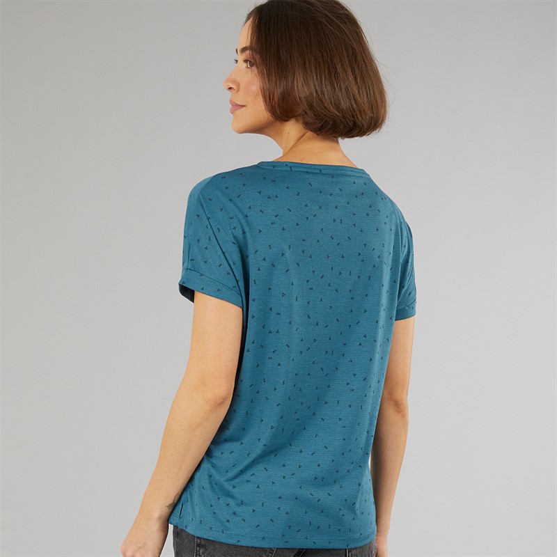 Sprayway Womens Form Print T-Shirt Seaport