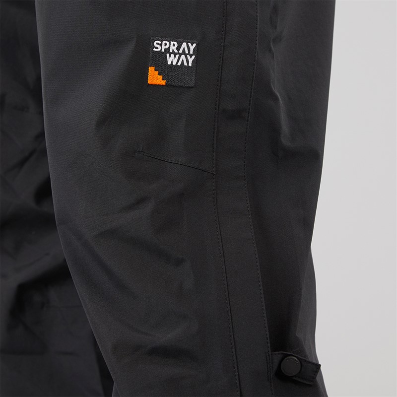 Sprayway Mens Rask Gore-Tex Waterproof Over Trousers Black