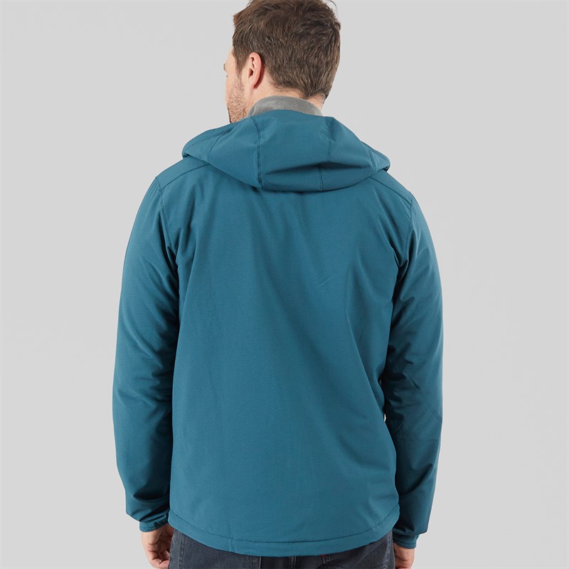 Sprayway Mens Hallin Thermal TecWEAVE™ Water Resistant Hooded Jacket Marine Blue