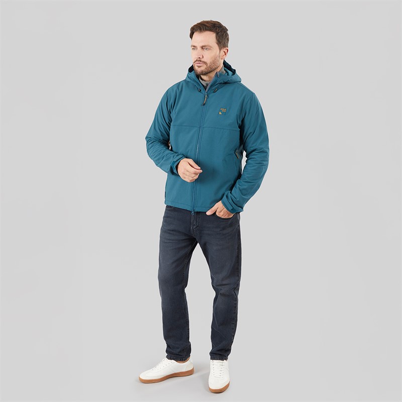 Sprayway Mens Hallin Thermal TecWEAVE™ Water Resistant Hooded Jacket Marine Blue