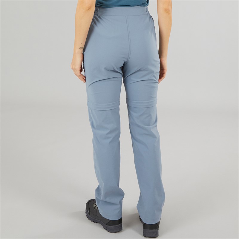 Sprayway Womens Escape TecWEAVE™ Water Resistant Zip Off Trousers Flint Stone