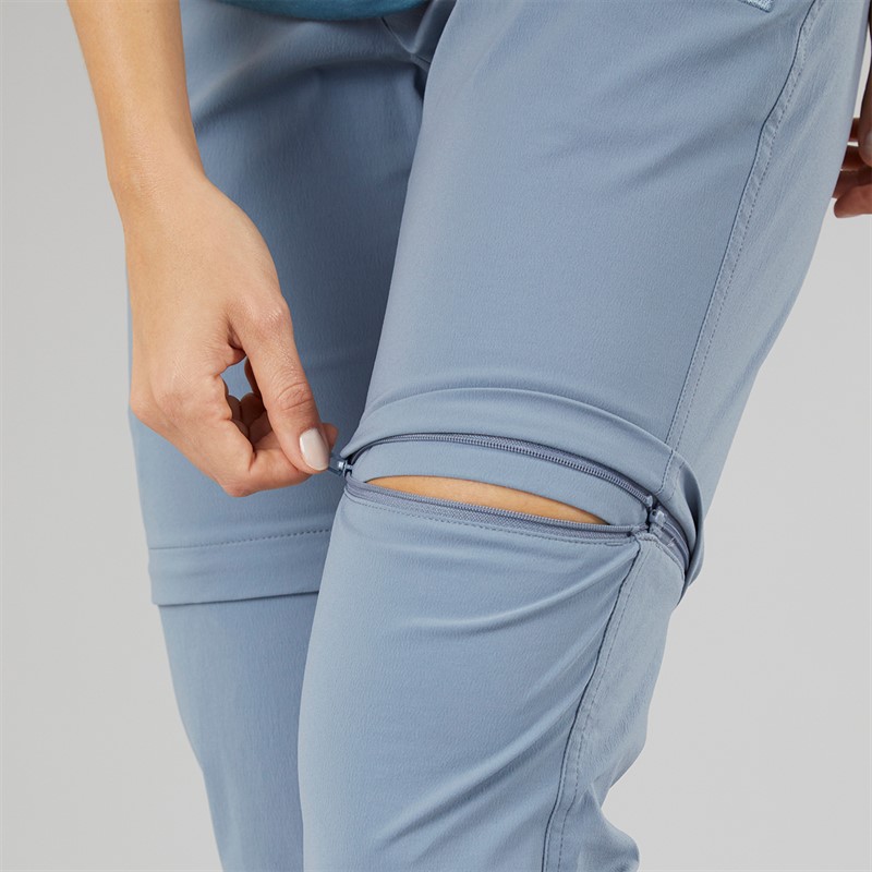Sprayway Womens Escape TecWEAVE™ Water Resistant Zip Off Trousers Flint Stone