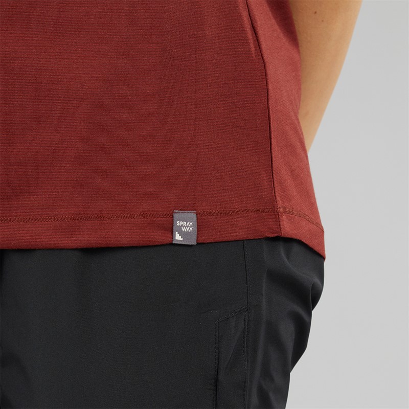 Sprayway Womens Colina T-Shirt Chipotle