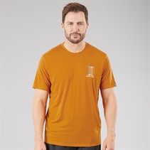 Sprayway Mens Vintage Lyocell T-Shirt Turmeric