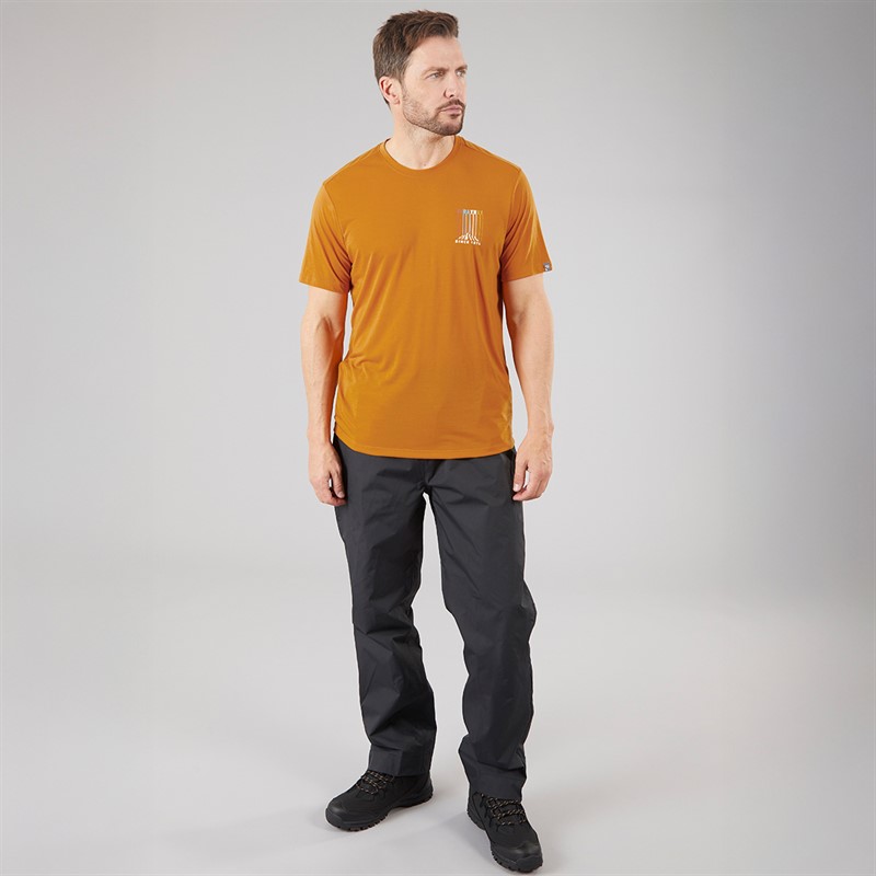 Sprayway Mens Vintage Lyocell T-Shirt Turmeric