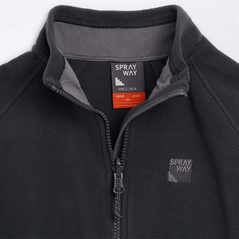 Sprayway Kids Atlanta CoreC™ Interactive Full Zip Fleece Thunder