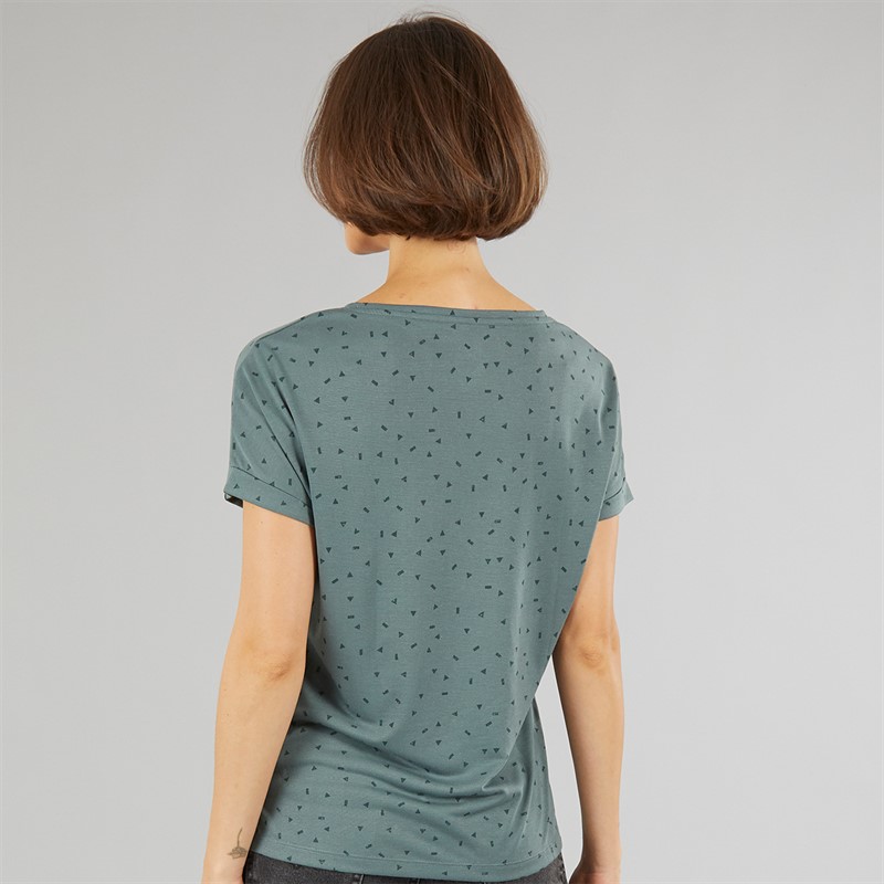 Sprayway Womens Form Print T-Shirt Balsam Green