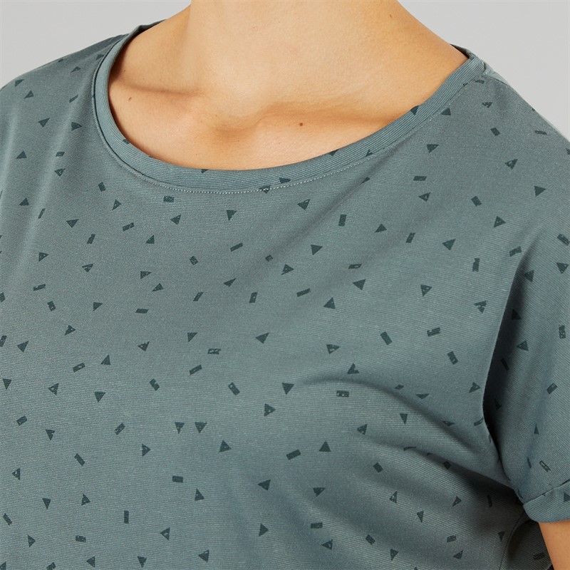 Sprayway Womens Form Print T-Shirt Balsam Green