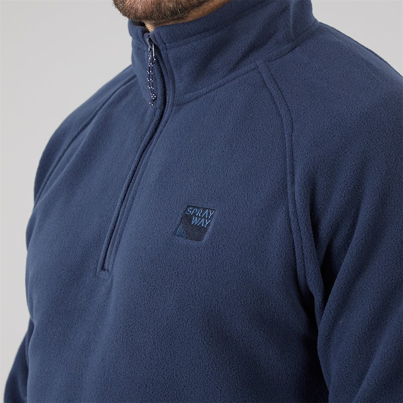 Sprayway Mens Santiago CoreC™ Half Zip Fleece Blazer