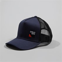 Sprayway Logo Trucker Cap Blazer/Black