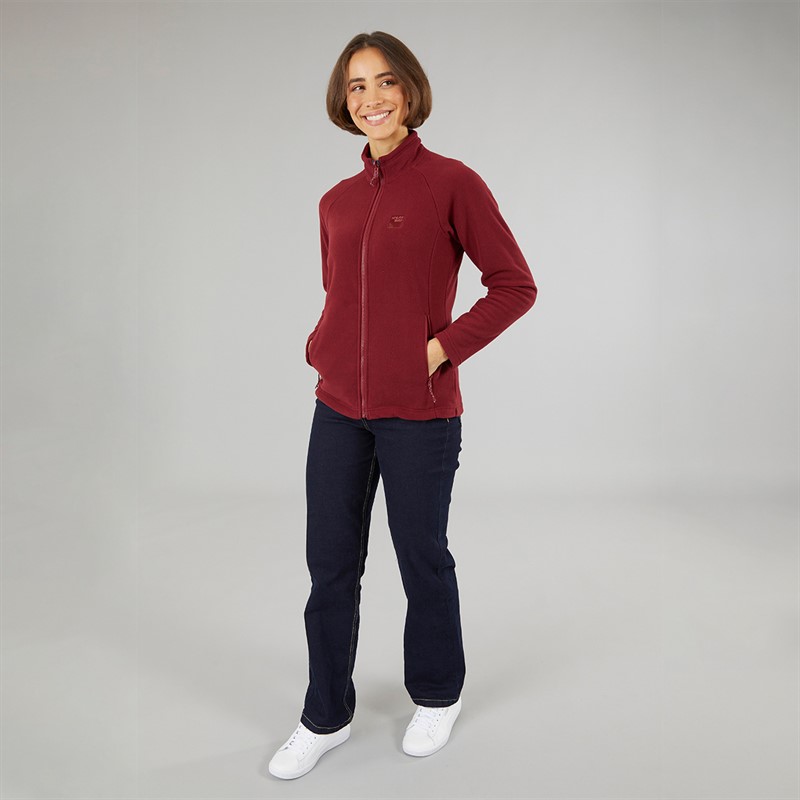 Sprayway Womens Atlanta CoreC™ Interactive Fleece Jacket Tempranillo