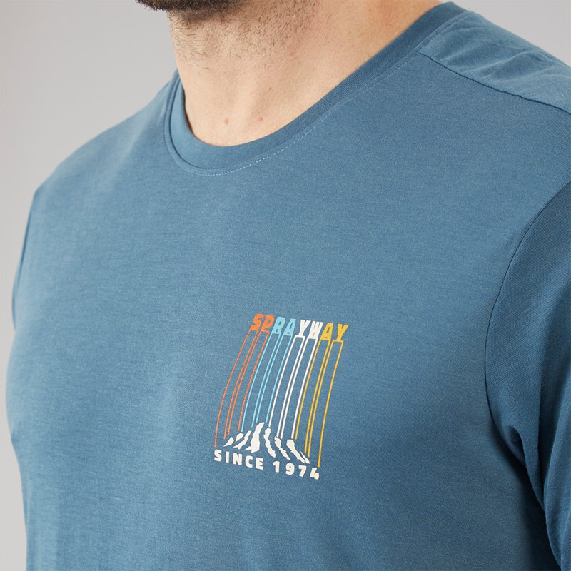 Sprayway Mens Vintage Lyocell T-Shirt Seaport