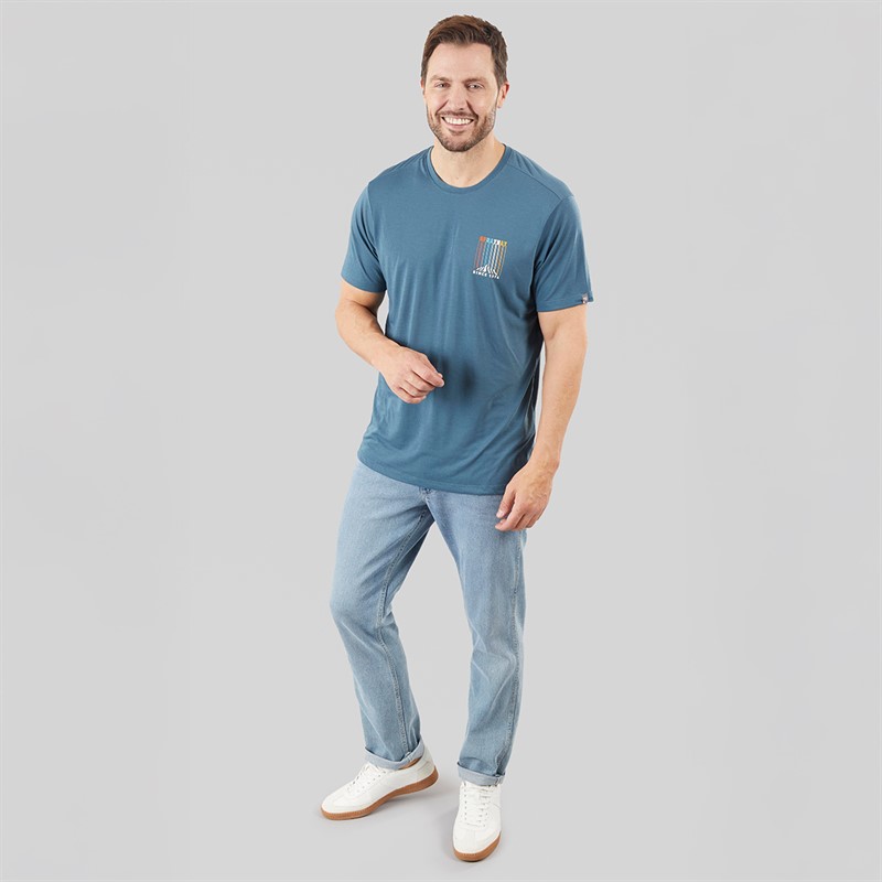 Sprayway Mens Vintage Lyocell T-Shirt Seaport