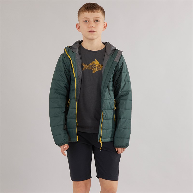 Sprayway Junior Boys Neb TecSHELL™ Insulated Padded Jacket Dark Spruce