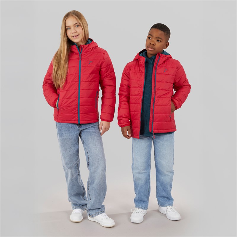 Sprayway Junior Boys Neb TecSHELL™ Insulated Padded Jacket Jalapeno