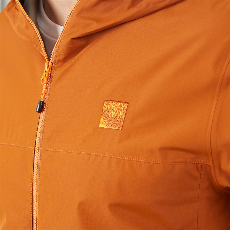 Sprayway Mens Hafren Windstopper™ Water Resistant Lightweight Jacket Cinnamon