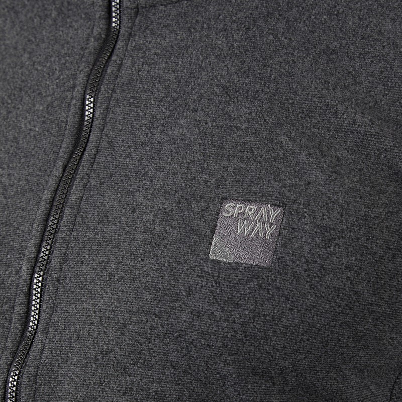 Sprayway Mens Maol CoreC™ Half Zip Fleece Black