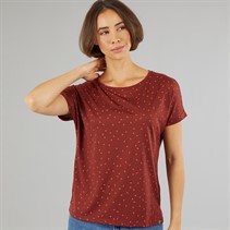 Sprayway Womens Form Print T-Shirt Chipotle