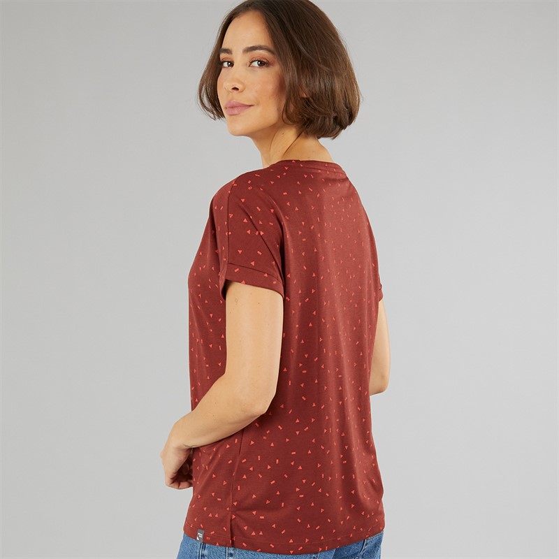 Sprayway Womens Form Print T-Shirt Chipotle