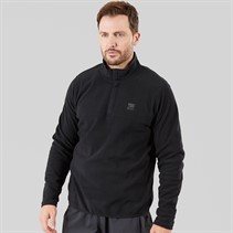 Sprayway Mens Storr Polartec Micro Snap Fleece Black