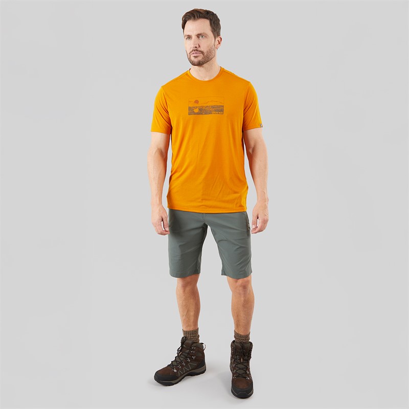 Sprayway Mens Compass TecWEAVE™ Water Resistant Shorts Bonsai