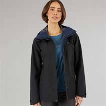 Sprayway Womens Reaction 2-Layer Gore-Tex® Waterproof Long Length Jacket Black