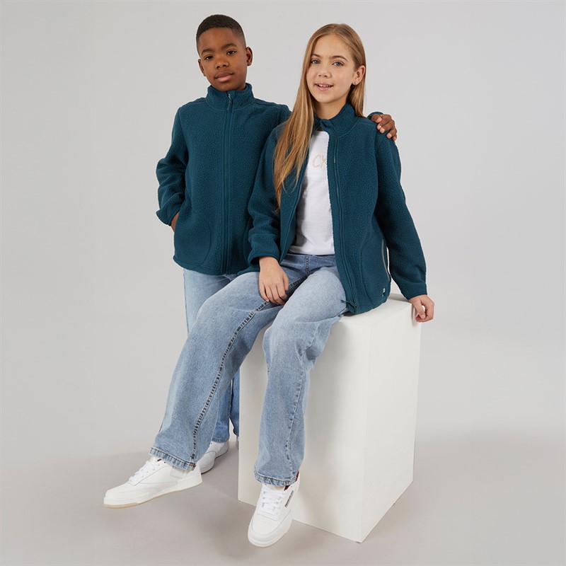 Sprayway Junior Kip CoreC™ Interactive Sherpa Fleece Jacket Marine Blue