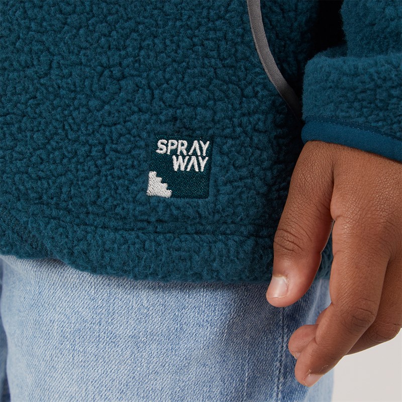 Sprayway Junior Kip CoreC™ Interactive Sherpa Fleece Jacket Marine Blue