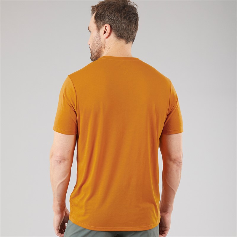 Sprayway Mens Mirror Graphic T-Shirt Turmeric