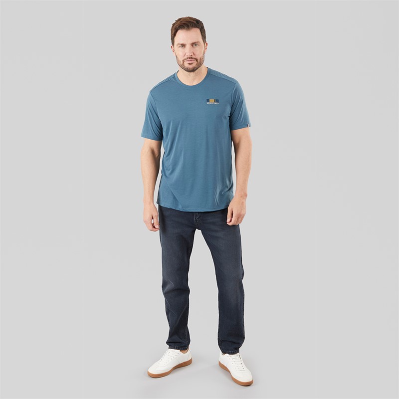Sprayway Mens Chester Street Lyocell Back Logo T-Shirt Seaport