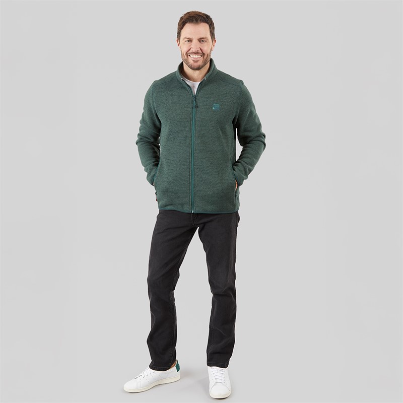 Sprayway Mens Rowarth Polartec Thermal Fleece Jacket Dark Spruce