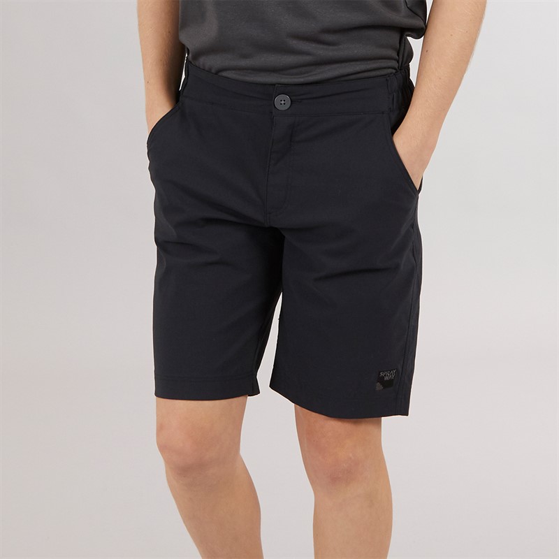 Sprayway Junior Boys Compass TecWEAVE™ Water Resistant Shorts Black