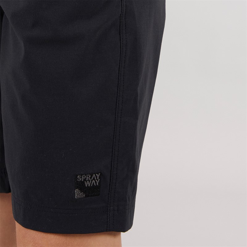 Sprayway Junior Boys Compass TecWEAVE™ Water Resistant Shorts Black