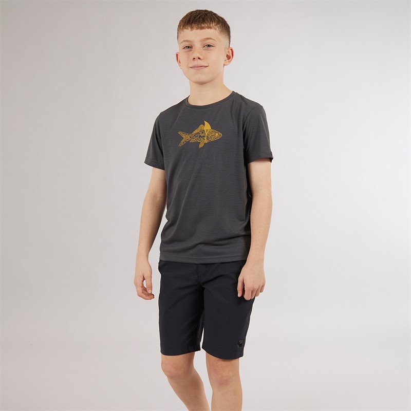 Sprayway Junior Boys Compass TecWEAVE™ Water Resistant Shorts Black