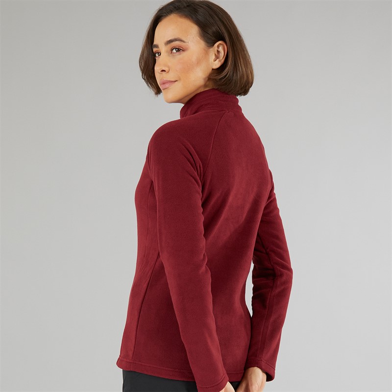 Sprayway Womens Atlanta CoreC™ Half Zip Fleece Tempranillo