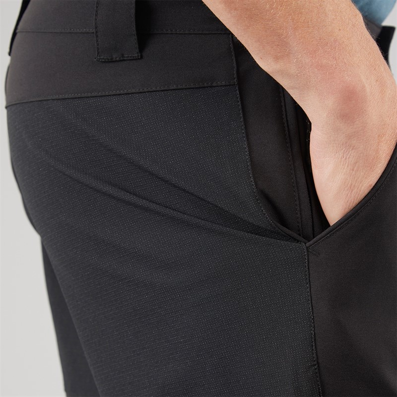 Sprayway Mens Adventure Pro Pant TecWEAVE™ Water Resistant Trousers Black