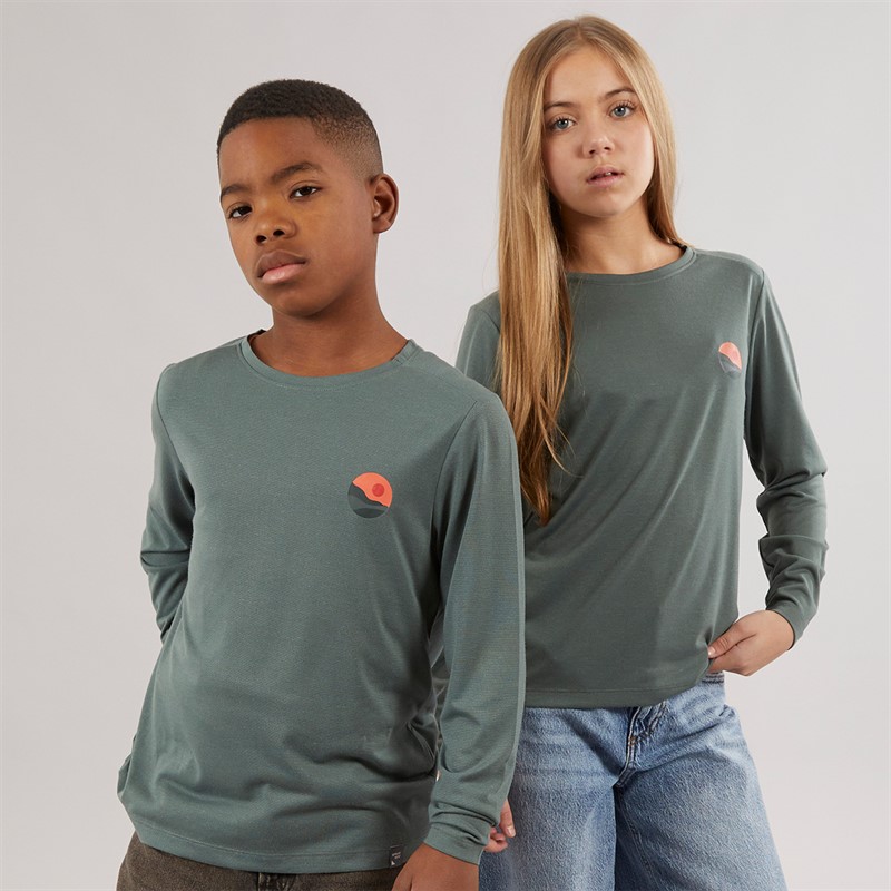 Sprayway Junior Onny Long Sleeve T-Shirt Balsam Green