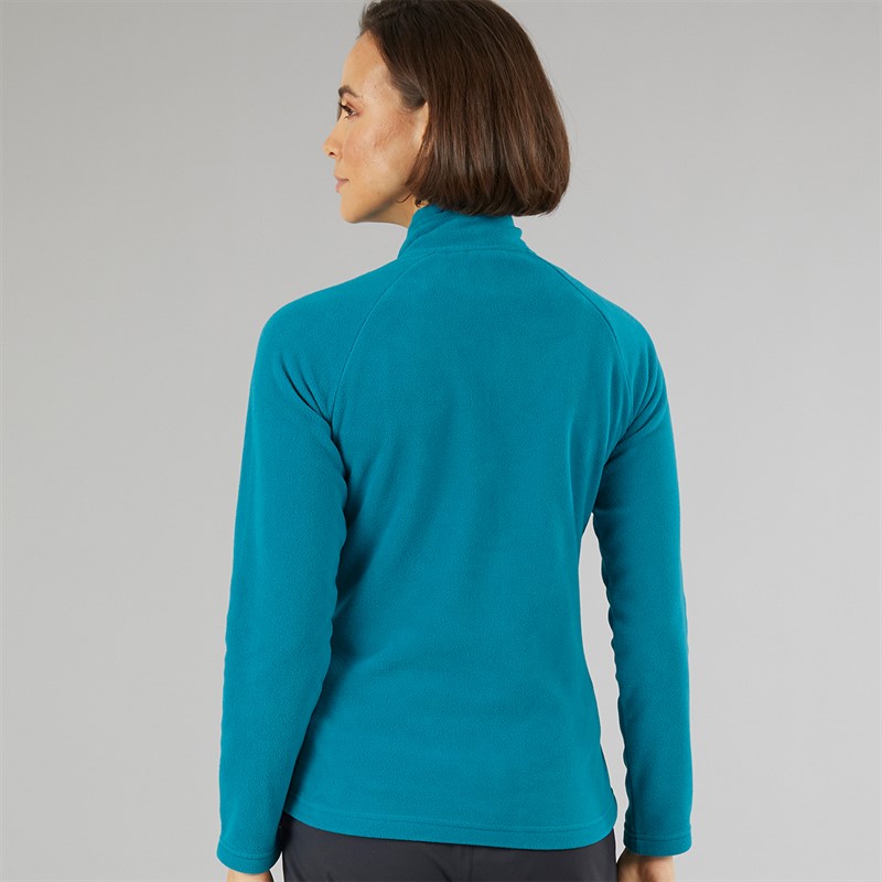 Sprayway Womens Atlanta CoreC™ Half Zip Fleece Blue Lagoon
