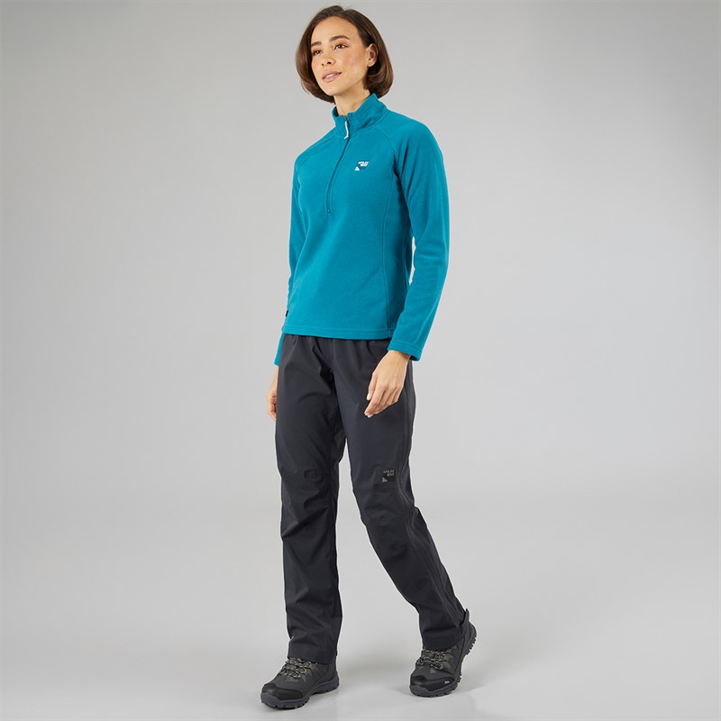 Sprayway Womens Atlanta CoreC™ Half Zip Fleece Blue Lagoon