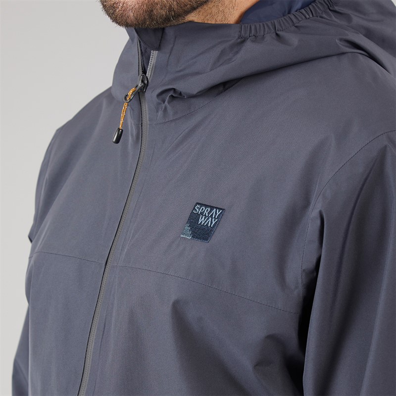 Sprayway Mens Arderin 2-Layer Gore-Tex® Waterproof Jacket Dark Graphite