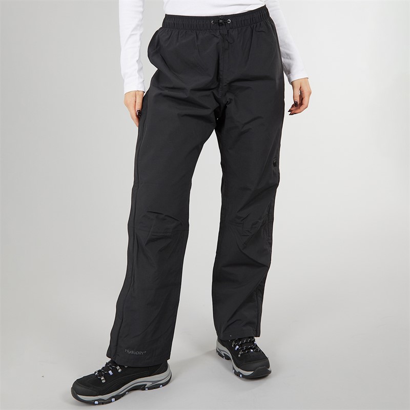 Sprayway Womens Walking Hydrodry Waterproof Trousers Black