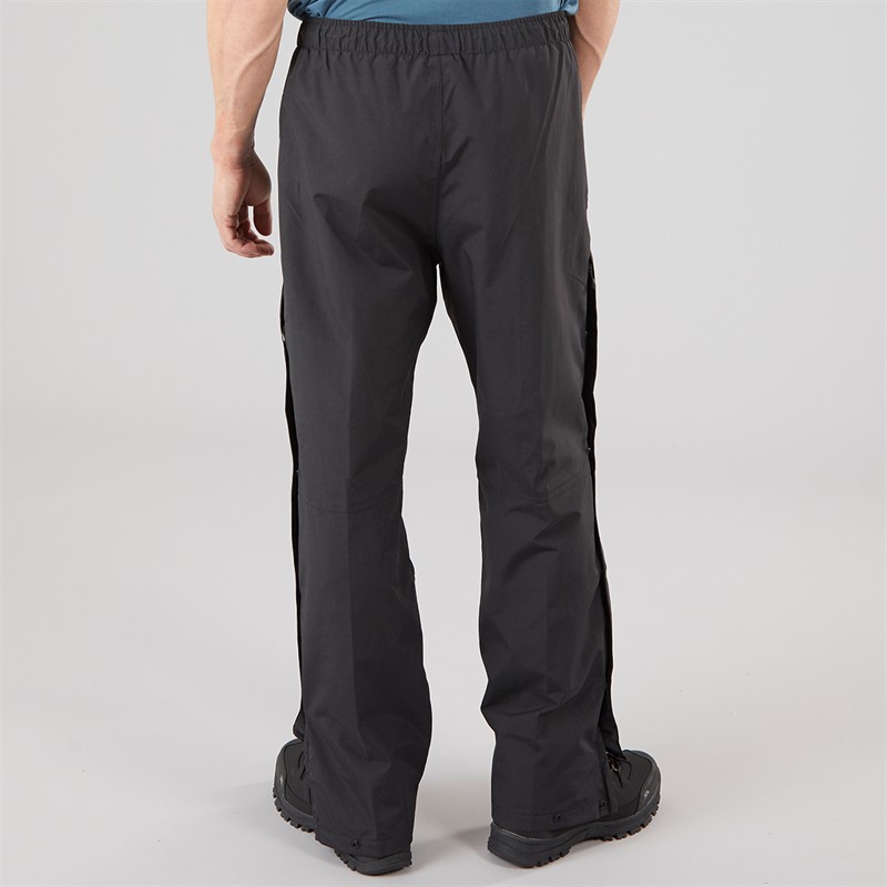 Sprayway Mens Walking Hydrodry Waterproof Trousers Black