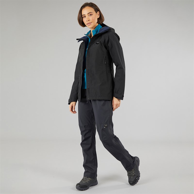 Sprayway Womens Hydrolite Hydrodry Waterproof Over Trousers Black